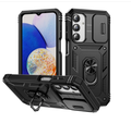 Samsung A16. Funda Armor TPU+PC Camshield con marco frontal y anillo