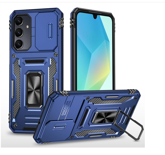 Samsung A16. Funda Armor Camshield TPU+PC con anillo magnético