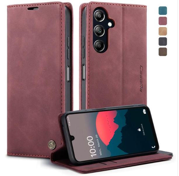 Samsung A16. Funda CaseMe Flip leather case con cierre magnético