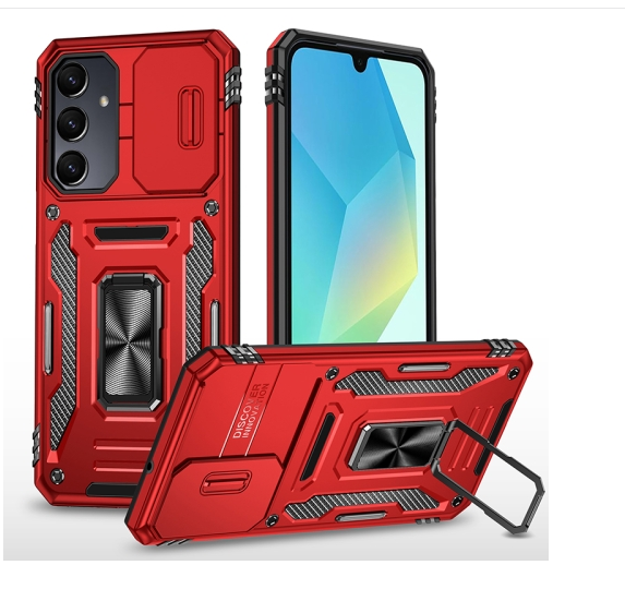 Samsung A16. Funda Armor Camshield TPU+PC con anillo magnético
