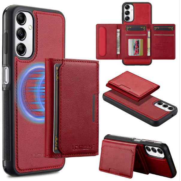Samsung A54 5G. Funda LC.IMEEKE con porta tarjetas desmontable anti RFID