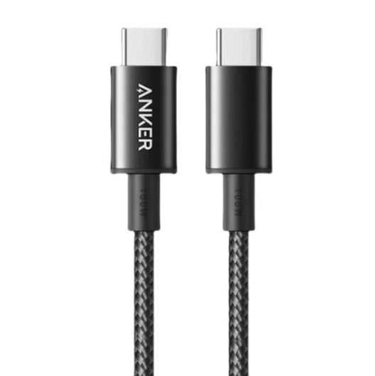 ANKER A8756. Cable Premium Trenzado, 1 metro. PD100W Tipo-C Nylon, Chip E-Marker