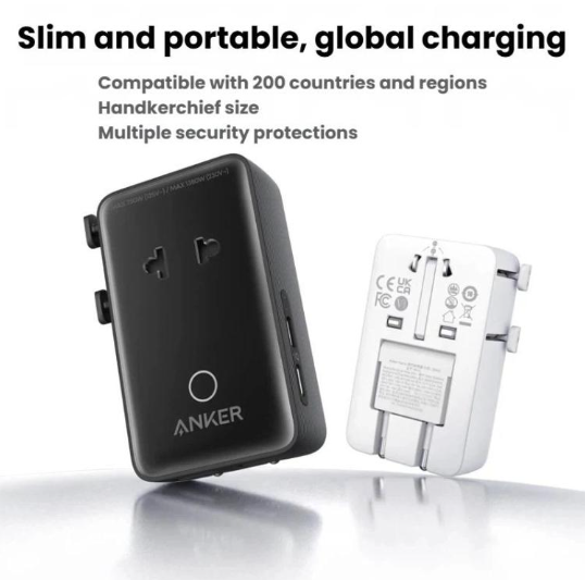 Cargador Portátil Rápido ANKER A9215 Multi-Adaptador 20W PD Smart