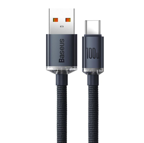 Baseus Crystal Shine Series. Cable Carga Rápida USB A/ Tipo-C 100W, Largo:1.2 m