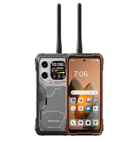 Blackview Xplore 1 Walkie Talkie. 12GB+256GB, 6.78 pulgadas, Android 15, Red 5G. 3 Sin interés.