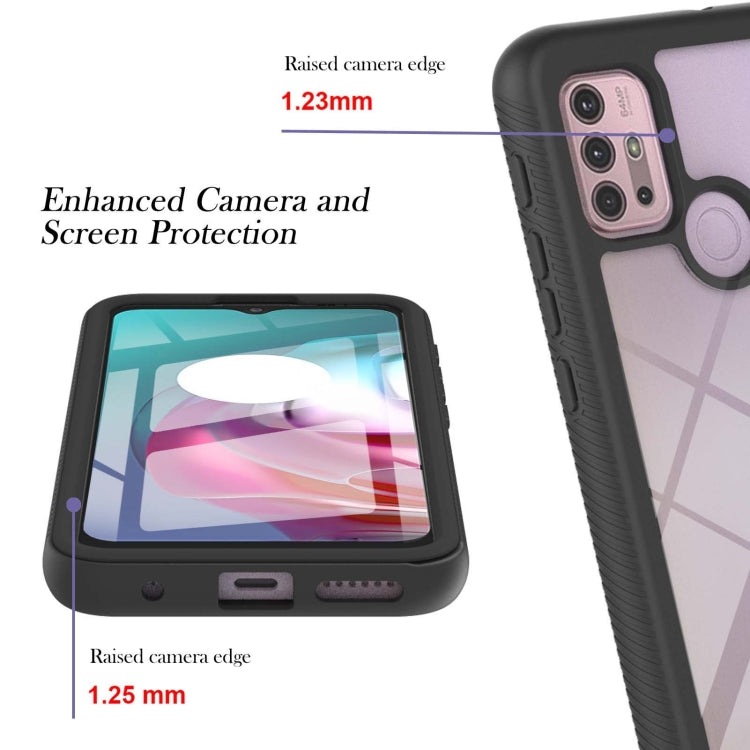Motorola G30/G20/G10. Funda 360° con protector de pantalla
