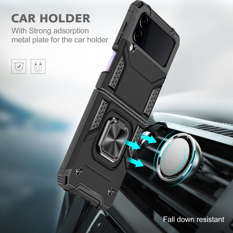 Samsung Z Flip3 5G. Funda Armor TPU+PC con anillo magnético