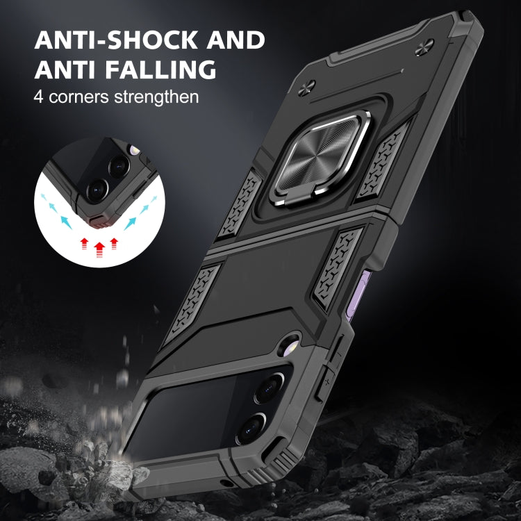 Samsung Z Flip3 5G. Funda Armor TPU+PC con anillo magnético