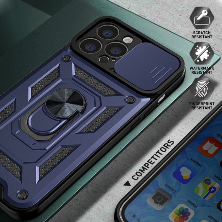 IPhone 14 Pro Max. Funda Camshield TPU+PC con anillo