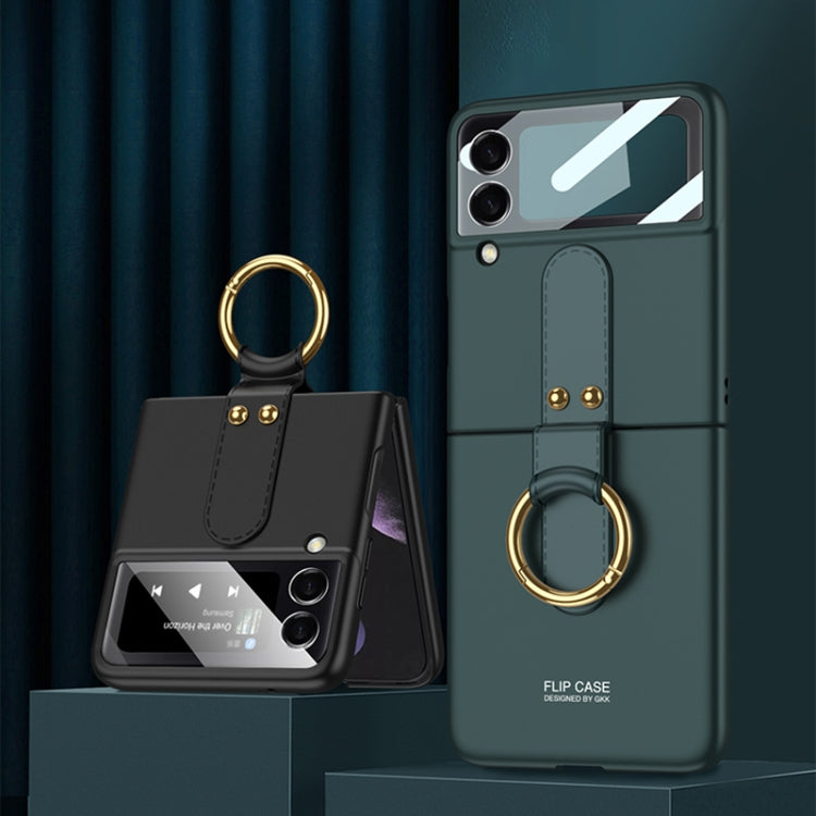 Samsung Z Flip4. Funda GKK PC flip case con anillo