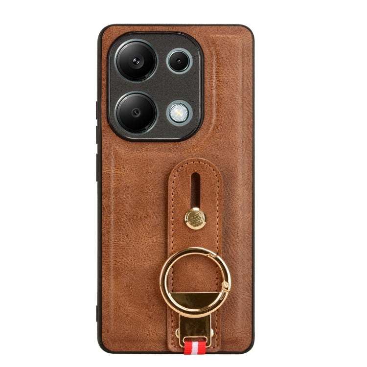Xiaomi Note 13 Pro 4G. Funda leather case con correa con abridor