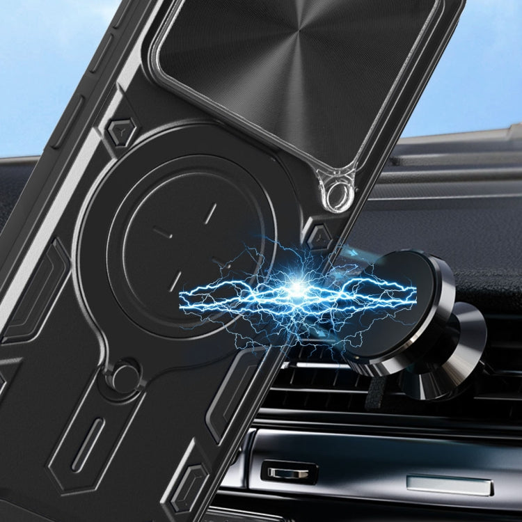 Infinix GT 20 Pro. Funda Camshield PC+TPU con anillo