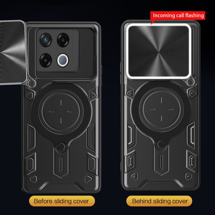 Infinix GT 20 Pro. Funda Camshield PC+TPU con anillo