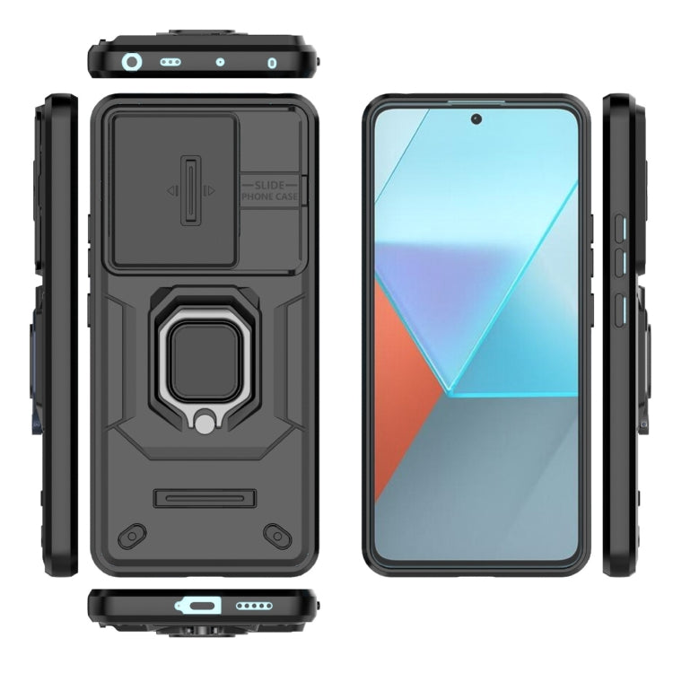 Xiaomi Note 13 Pro 5G. Funda Camshield TPU+PC con anillo
