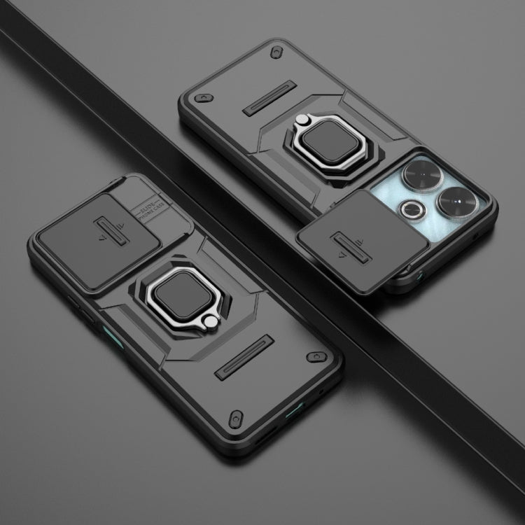 Xiaomi Redmi 13 4G. Funda Camshield TPU+PC con anillo