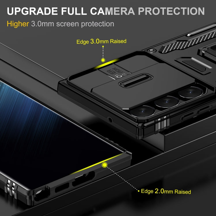 Samsung S24 Ultra 5G. Funda Armor Camshield TPU+PC con anillo magnético