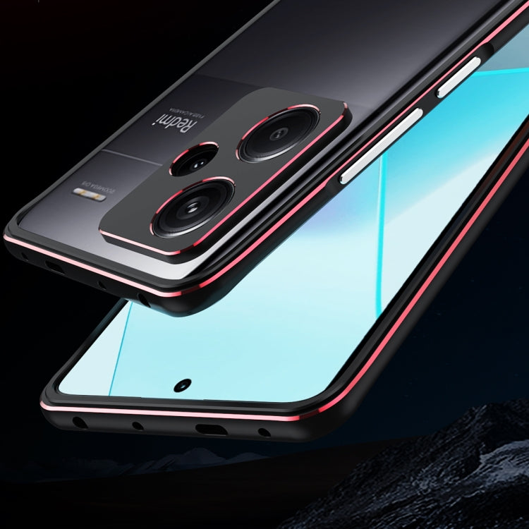 Xiaomi Note 13 Pro Plus. Funda Aurora Series con protector de lentes+ marco metálico