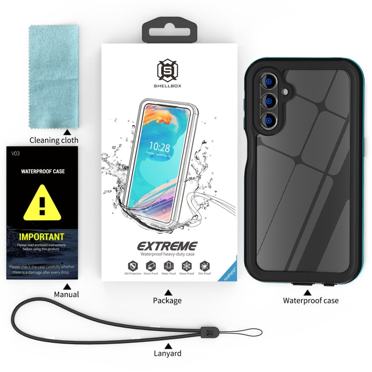 Samsung A15. Funda 360 IP68 con protector de pantalla sumergible