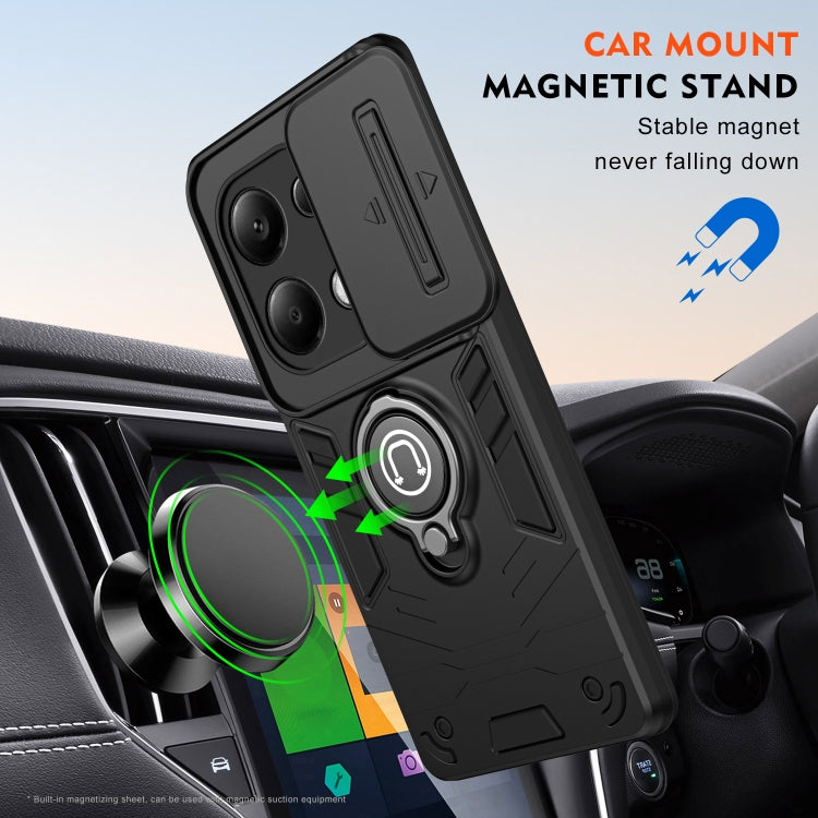 Xioami Redmi Note 13 Pro 4G. Funda Camshield TPU+PC con anillo