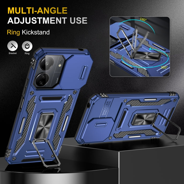 Xiaomi Note 13 Pro 4G. Funda Armor camshield con soporte stand