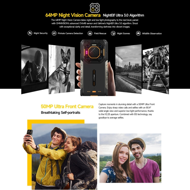 Ulefone Armor 26 Ultra Walkie Talkie. 12GB+512GB. 6.78 pulgadas. Android 13. Red 5G. 3 sin interés.