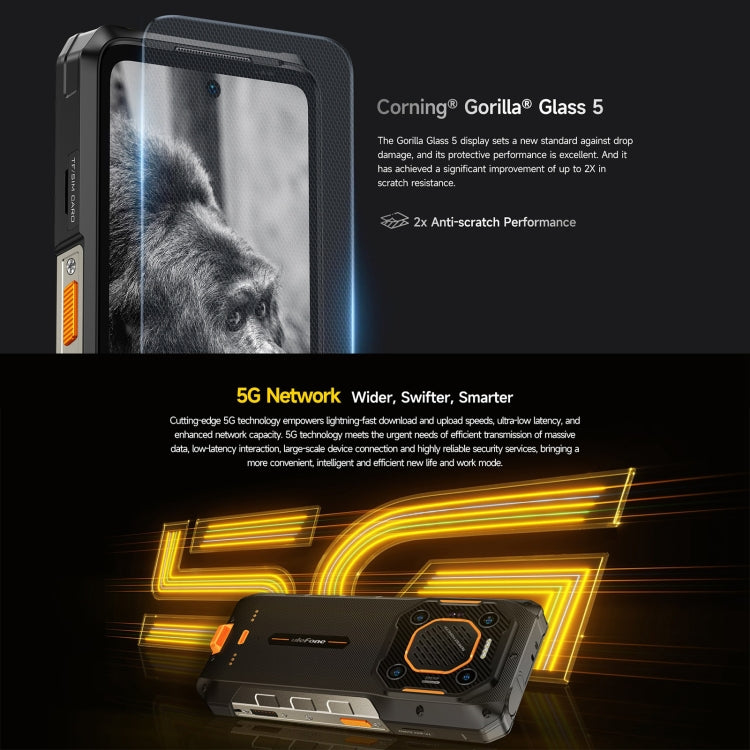 Ulefone Armor 26 Ultra Walkie Talkie. 12GB+512GB. 6.78 pulgadas. Android 13. Red 5G. 3 sin interés.