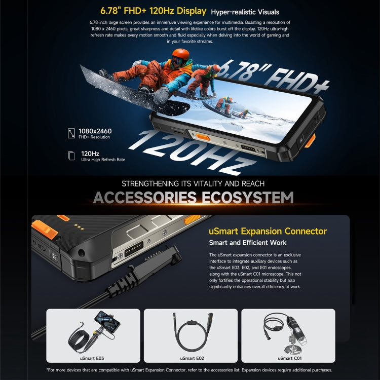 Ulefone Armor 26 Ultra Walkie Talkie. 12GB+512GB. 6.78 pulgadas. Android 13. Red 5G. 3 sin interés.