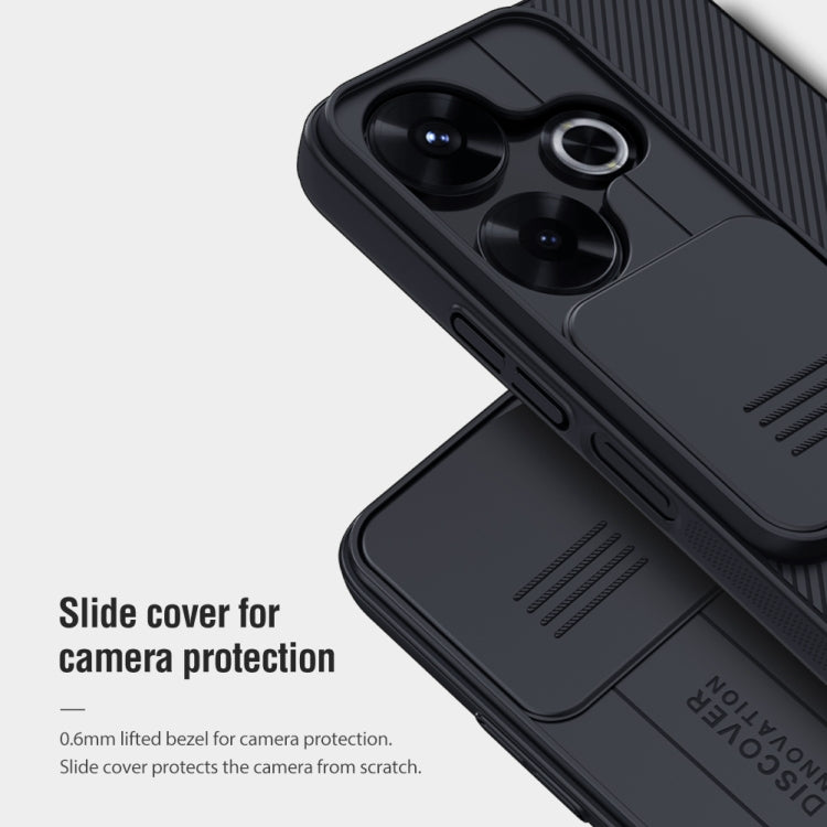 Xiaomi Poco M6 4G/Note 13R 5G/134G. Funda NILLKIN Black Mirror Series Camshield PC