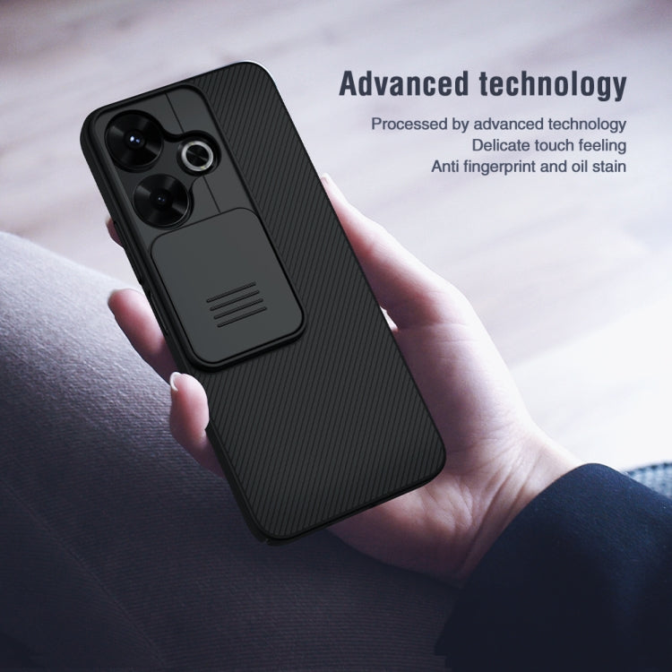 Xiaomi Poco M6 4G/Note 13R 5G/134G. Funda NILLKIN Black Mirror Series Camshield PC