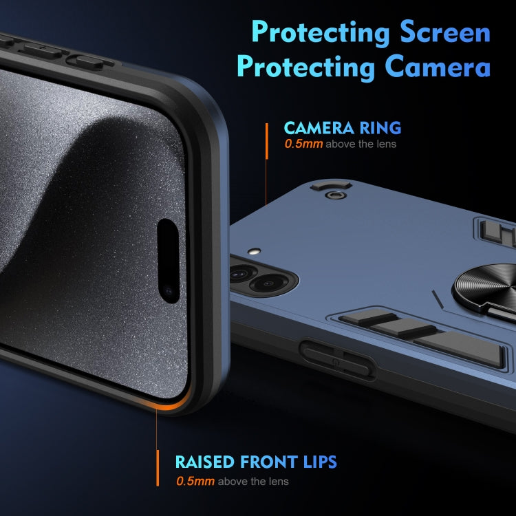 Samsung A36. Funda Armor TPU+PC con anillo magnético