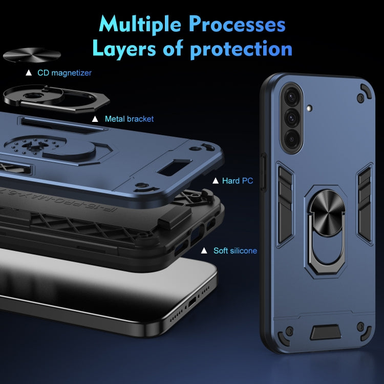 Samsung A36. Funda Armor TPU+PC con anillo magnético