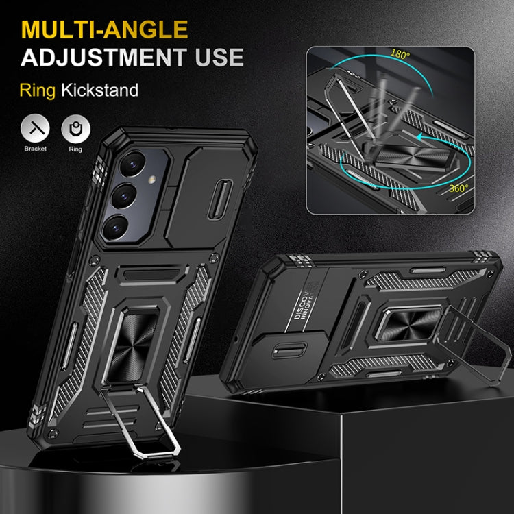 Samsung A16. Funda Armor Camshield TPU+PC con anillo magnético