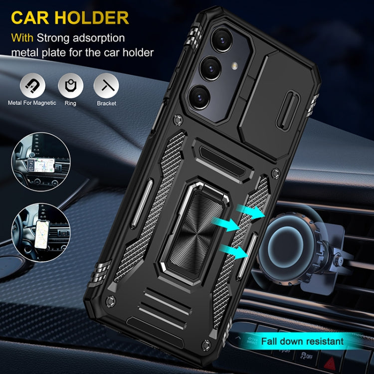 Samsung A16. Funda Armor Camshield TPU+PC con anillo magnético