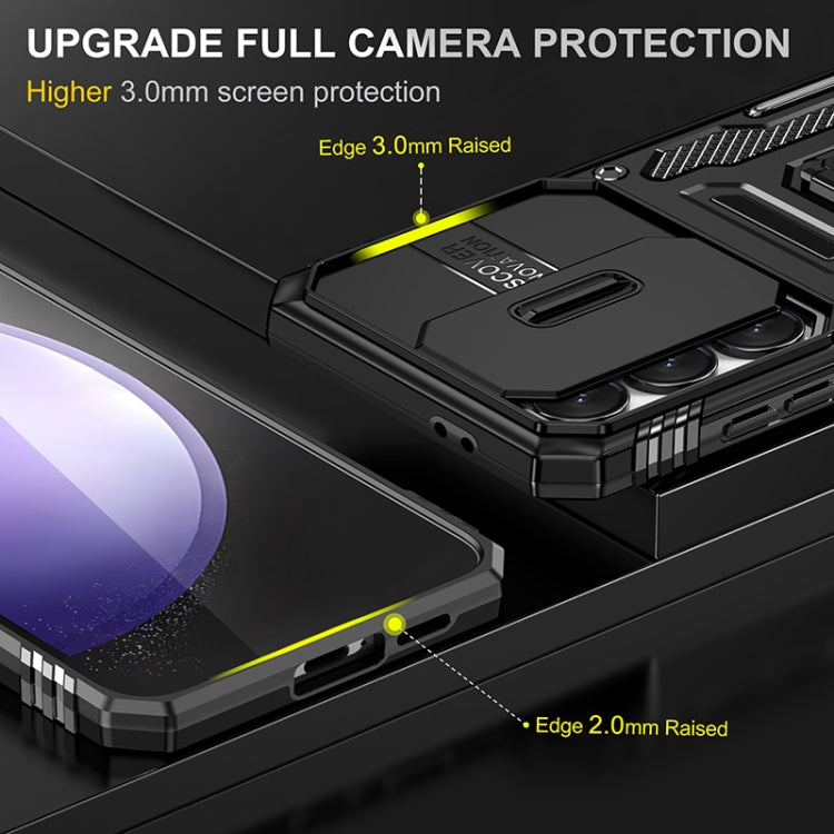 Samsung S24 FE 5G. Funda Armor Camshield TPU+PC con anillo stand