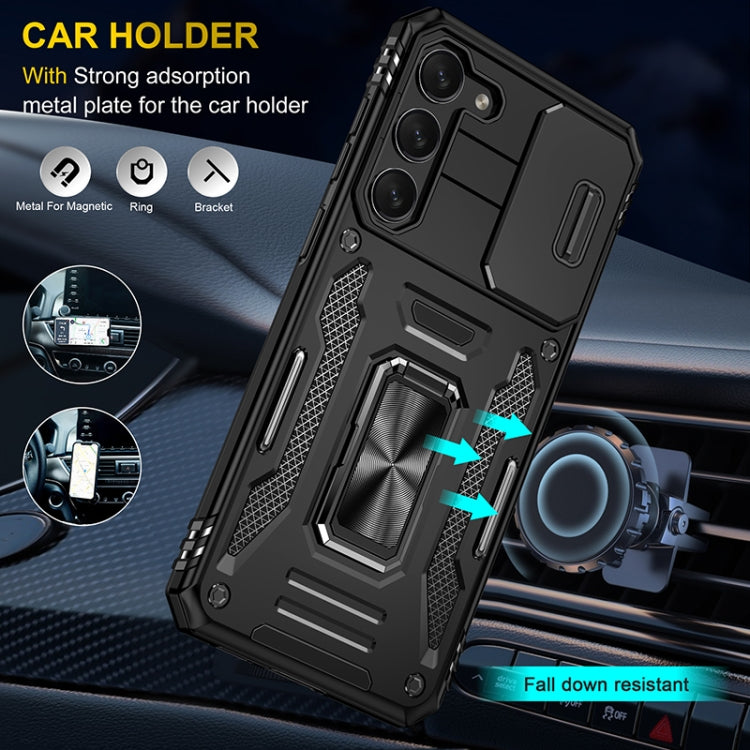Samsung S25 Plus 5G. Funda Armor TPU+PC Camshield con anillo magnético