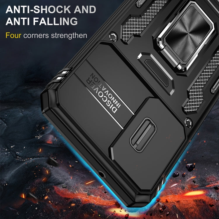 Samsung S25 Plus 5G. Funda Armor TPU+PC Camshield con anillo magnético