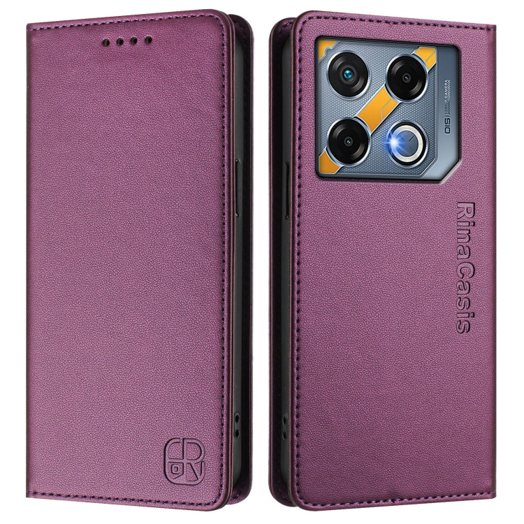 Infinix GT 20 Pro. Funda leather case protección RFID con cierre magnético