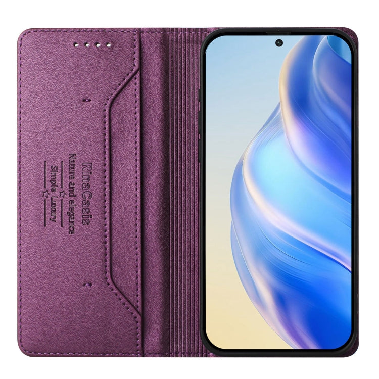 Infinix Note 40. Funda leather case con cierre magnético protección RFID