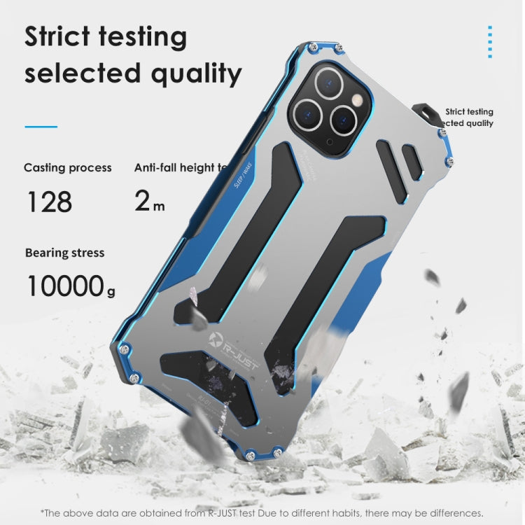 IPhone 12/ 12 Pro. Funda R-Just Armor antigolpes metálica