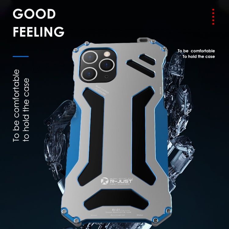 IPhone 12/ 12 Pro. Funda R-Just Armor antigolpes metálica