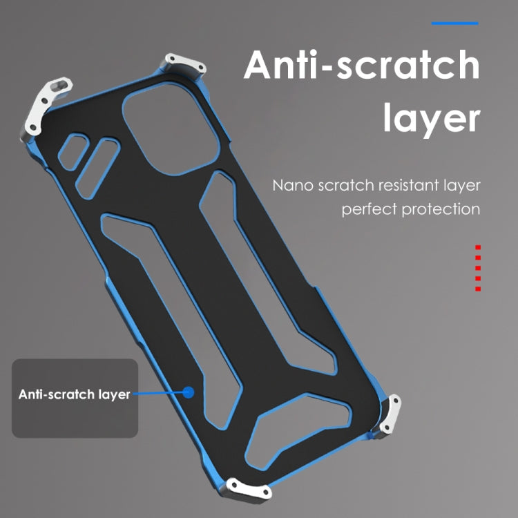 IPhone 12/ 12 Pro. Funda R-Just Armor antigolpes metálica