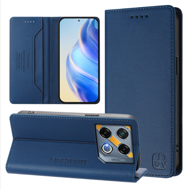 Infinix GT 20 Pro. Funda leather case protección RFID con cierre magnético