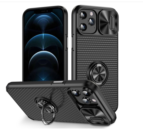 IPhone 11 Pro. Funda Armor Camshield con anillo magnético