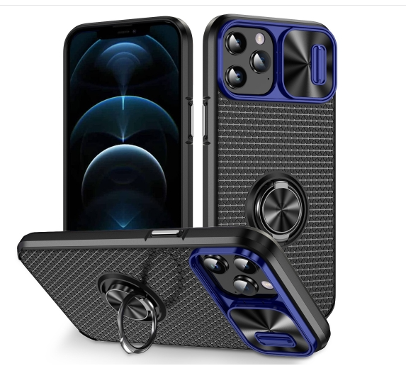 IPhone 11 Pro. Funda Armor Camshield con anillo magnético