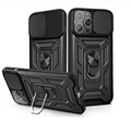 IPhone 13 Pro Max. Funda Camshield TPU+PC con anillo magnético