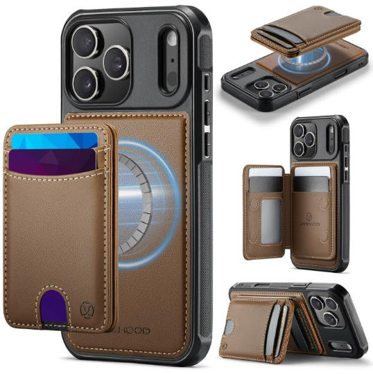 IPhone 17 Pro Max. Leather case/Glitter
