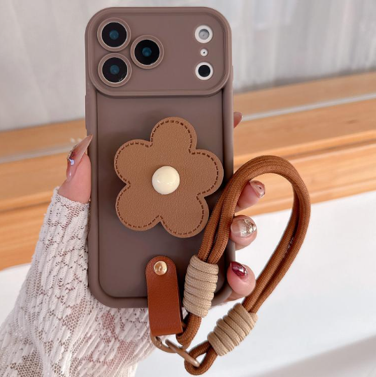 IPhone 17 Pro Max. Leather case/Glitter