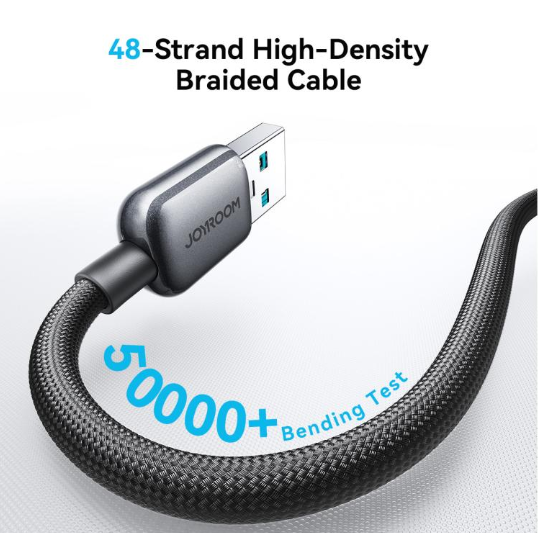 JOYROOM S-A55 StarFlight Series. Cable Carga Rápida 66W USB/ Tipo C, Auto Power-Off, Largo:1.2 m