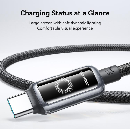 JOYROOM S-A55 StarFlight Series. Cable Carga Rápida 66W USB/ Tipo C, Auto Power-Off, Largo:1.2 m