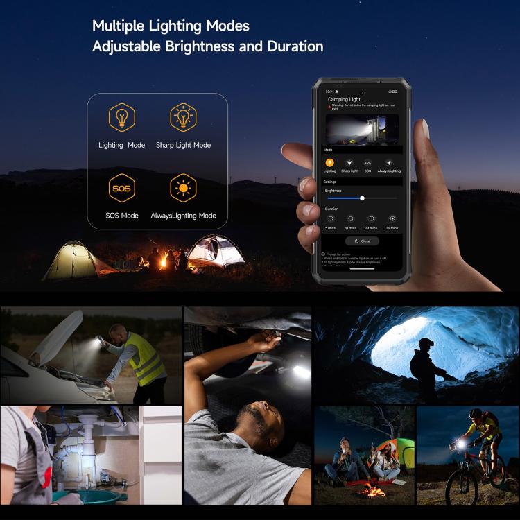 Ulefone Armor 34 Pro Plus. 16GB+512GB, Visión Nocturna, 6.95 pulgadas. 3 sin interés